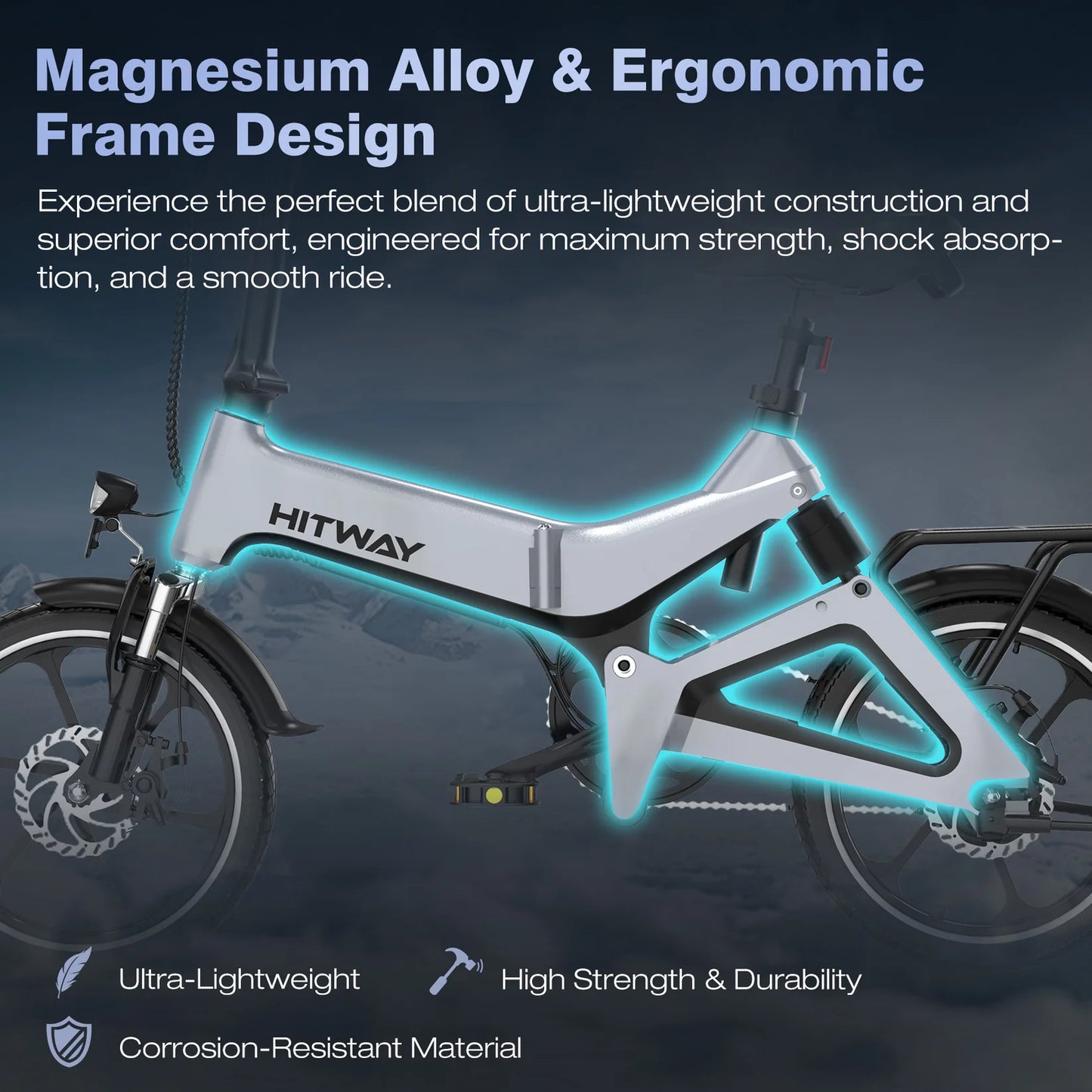 Hitway BK2 Folding Electric Bike