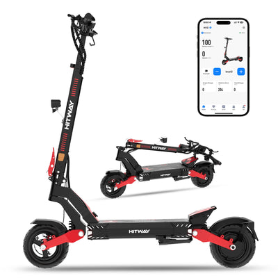 Hitway H10 1600W 48V 20.8Ah E‑Scooter mit ABE (Straßenzulassung)