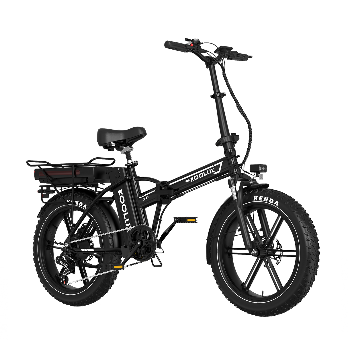 KOOLUX X11 Folding Ebike 48V 13+10.4Ah Lithium-ion (Dual Battery) UK EU Stock