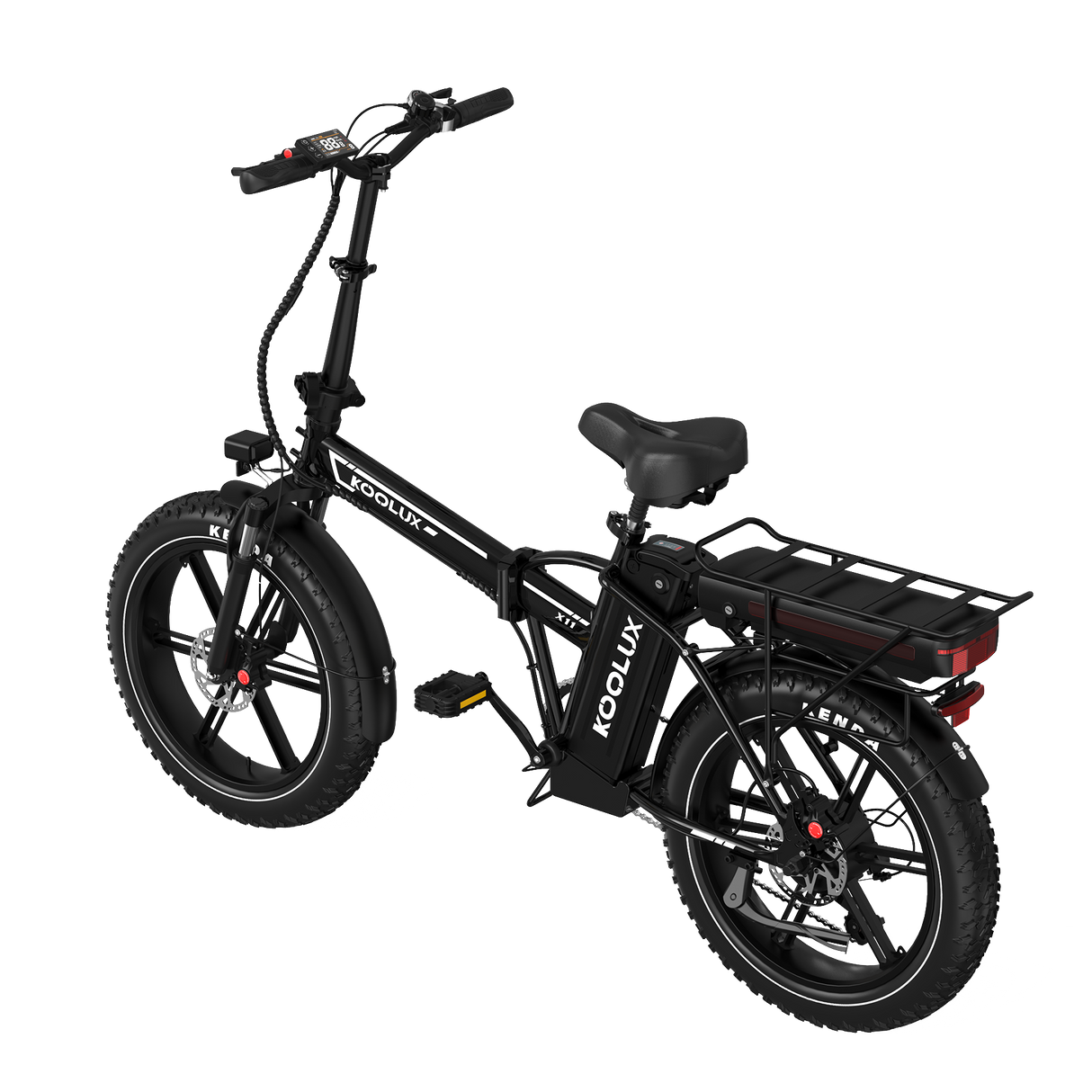 KOOLUX X11 Folding Ebike 48V 13+10.4Ah Lithium-ion (Dual Battery) UK EU Stock