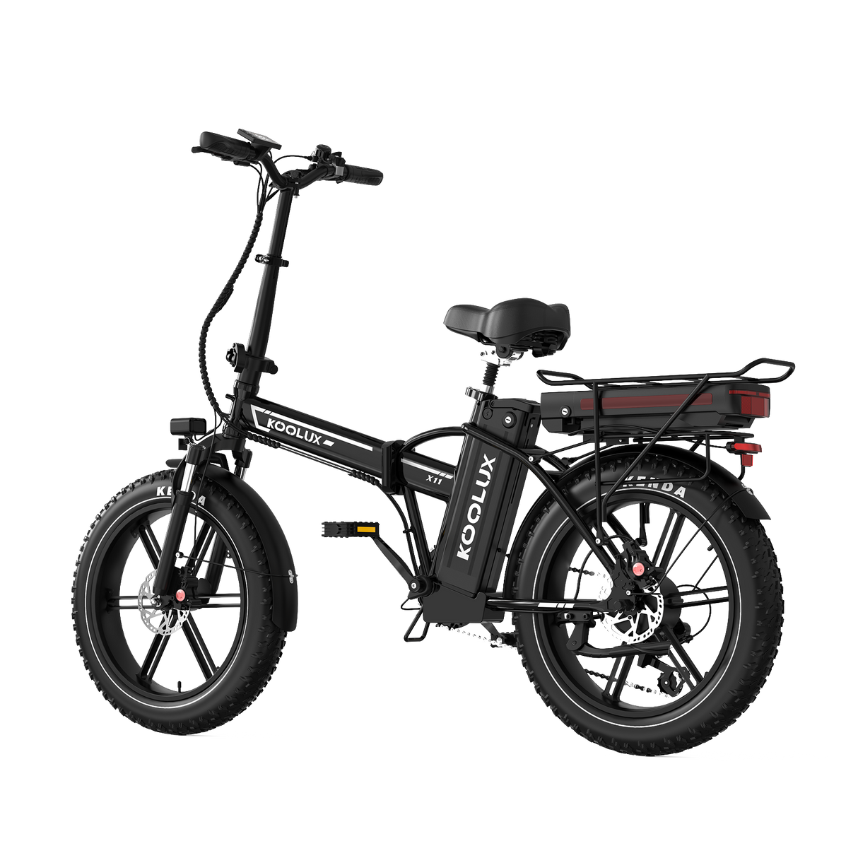 KOOLUX X11 Folding Ebike 48V 13+10.4Ah Lithium-ion (Dual Battery) UK EU Stock