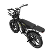 KOOLUX X9 Pro 750W Ebike Dual Battery 48V 15.6AH*2 20*4.0'' Tire Hydraulic Brakes Electric Bike