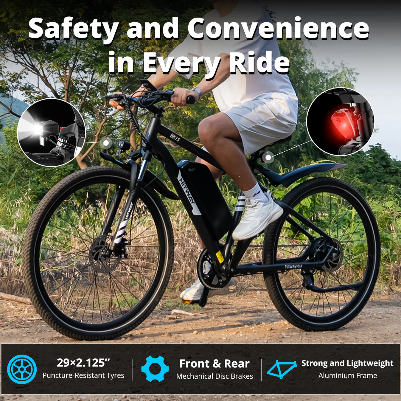 Hitway BK15 Plus 29 inch Electric Bike